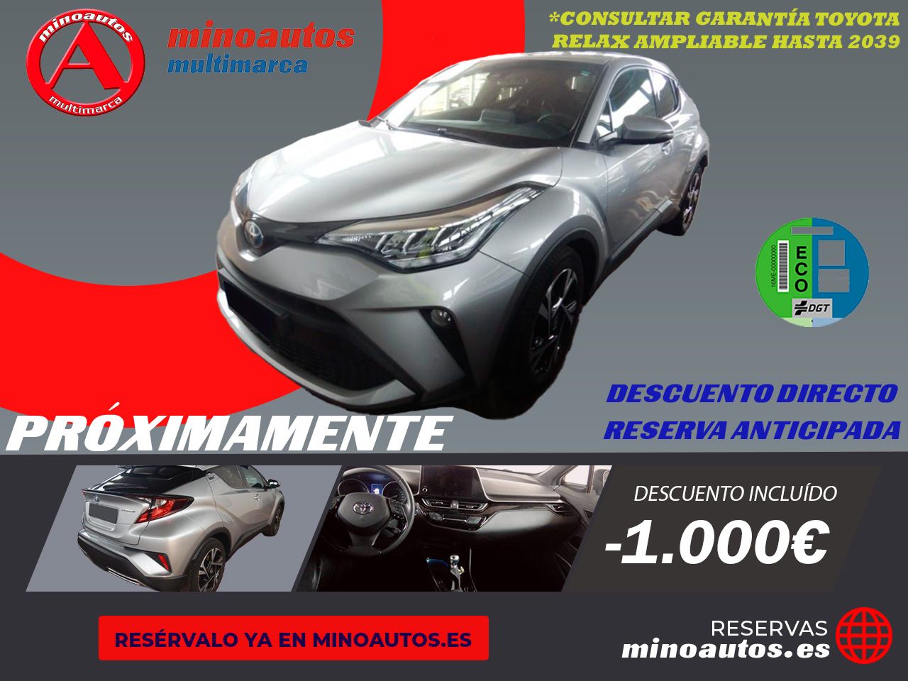 TOYOTA C-HR en Minoautos